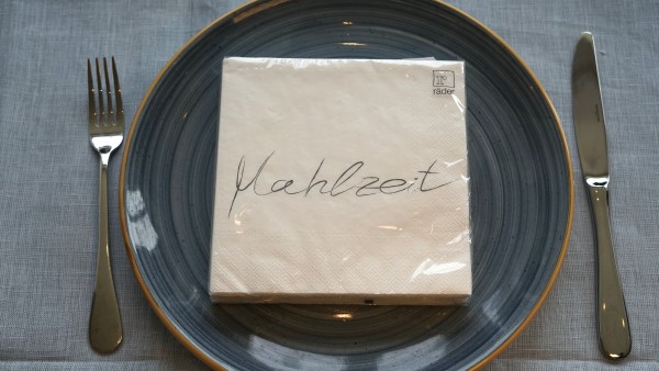 Servietten "Mahlzeit"