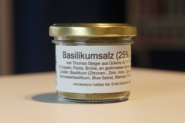 Basilikumsalz 70 g