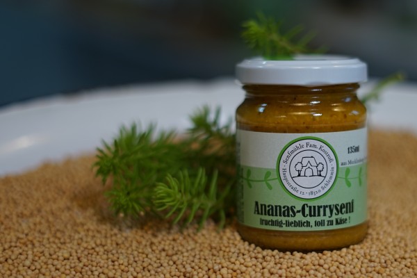 Ananas-Currysenf
