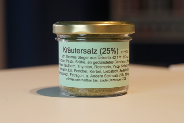 Kräutersalz 25 %