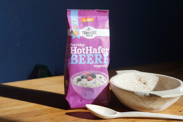 Hot Hafer Beere Porridge